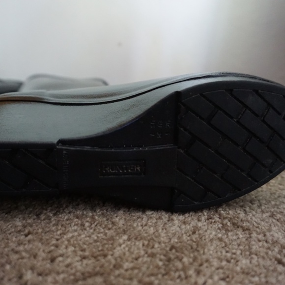 HUNTER BOOTS | WOMEN'S WEDGE RAIN BOOTS - Picture 6 of 7